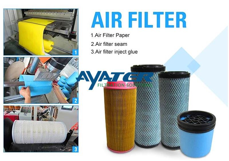 air filter production process
